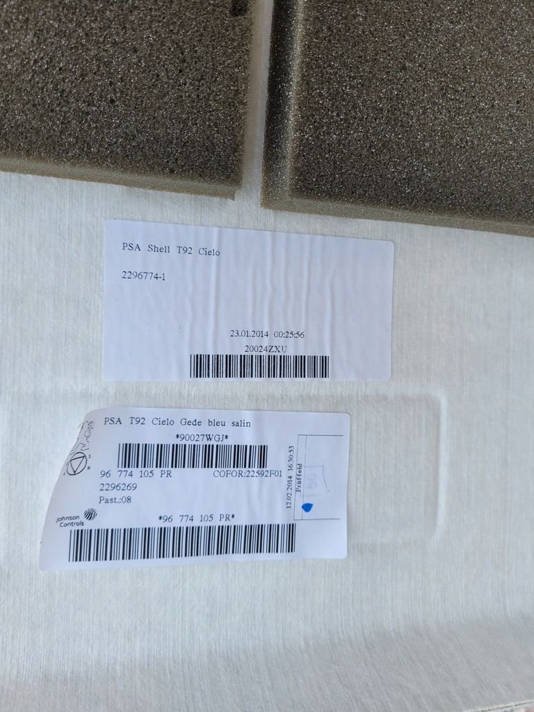 фото №9, Потолок peugeot 308 t9 sw панорама