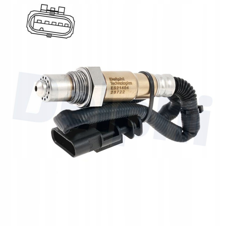 фото №1, Датчик лямбда-зонд - delphi es21404-12b1