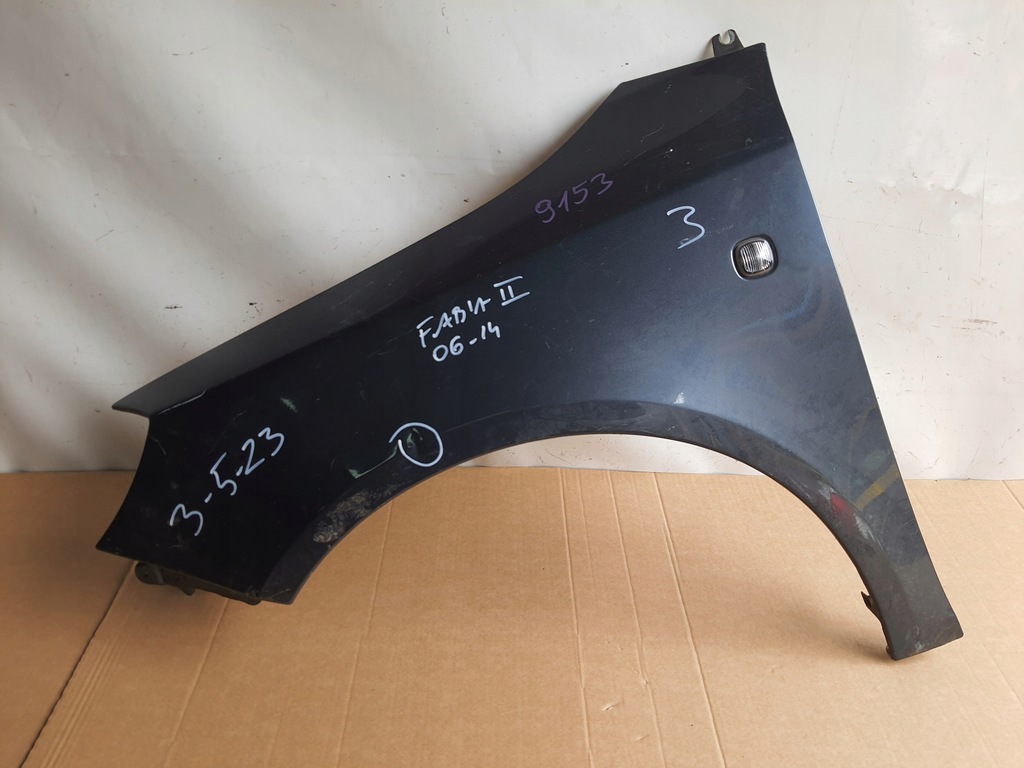 фото №1, Skoda fabia ii 06-14 крыло левый 9153