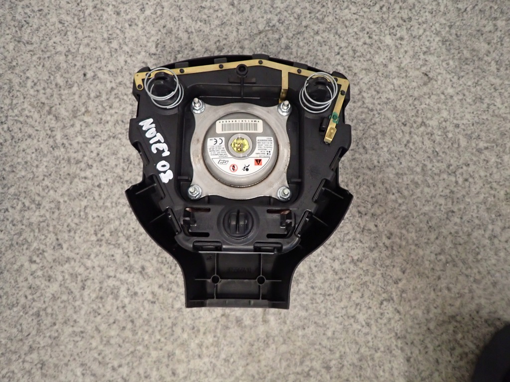 фото №10, Nissan note e11 06- подушки безопасности воздушные srs подушка безопасности