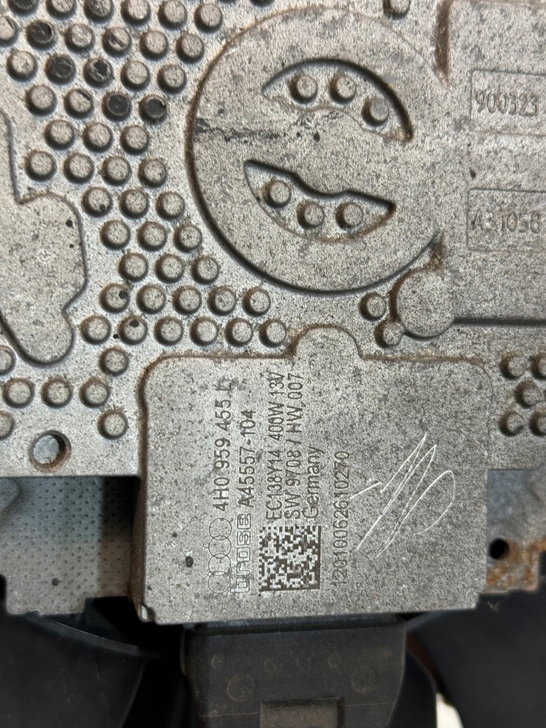 фото №4, Вентилятор + модуль audi a8 d4 4.2 fsi 4h0959455l