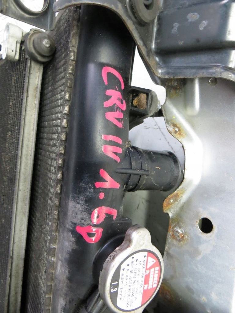 фото №7, Honda cr-v iv 1.6 pas передний радиатор 12-