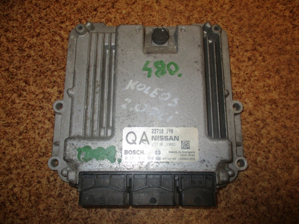 фото №4, Блок керування двигуна renault koleos 2.0 dci 23710 jy0