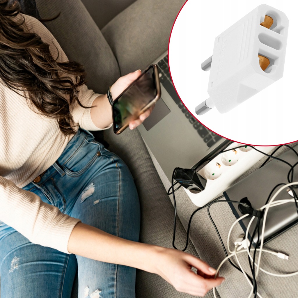 фото №6, Живлення europejskiego адаптер роз'єми podróżnej