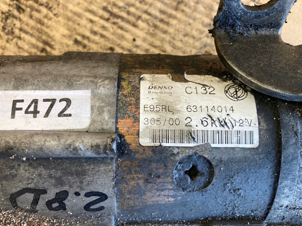 Fiat ducato 2.8 jtd c132 63114014 2.6 kw 12v Недорого