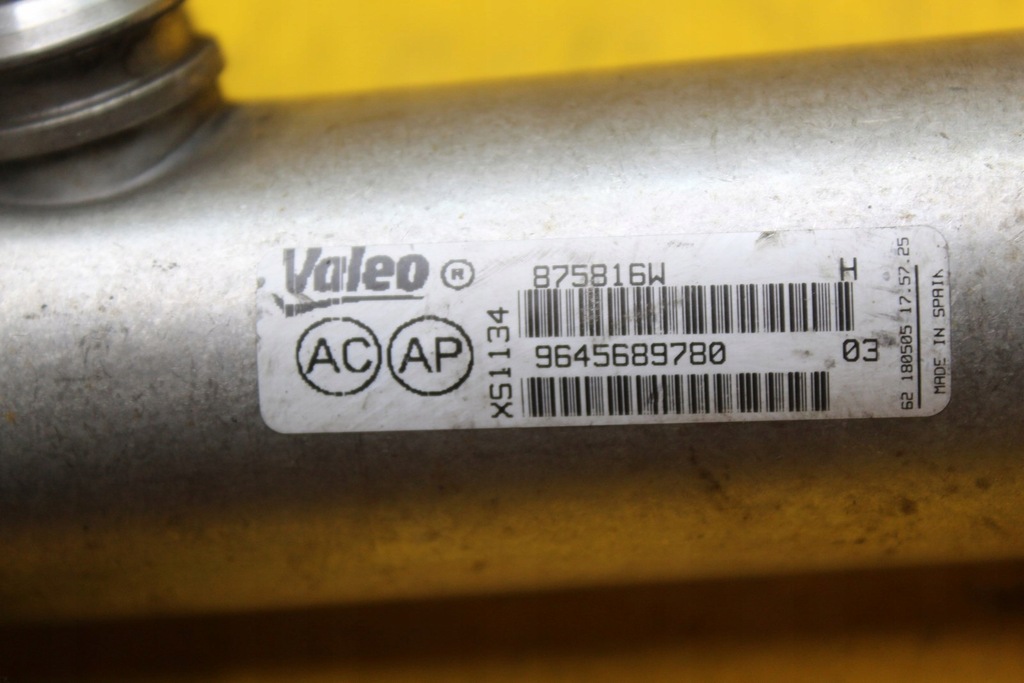 фото №9, Радіатор вихлопних газів 9645689780 s-max v50 c30 2.0 d