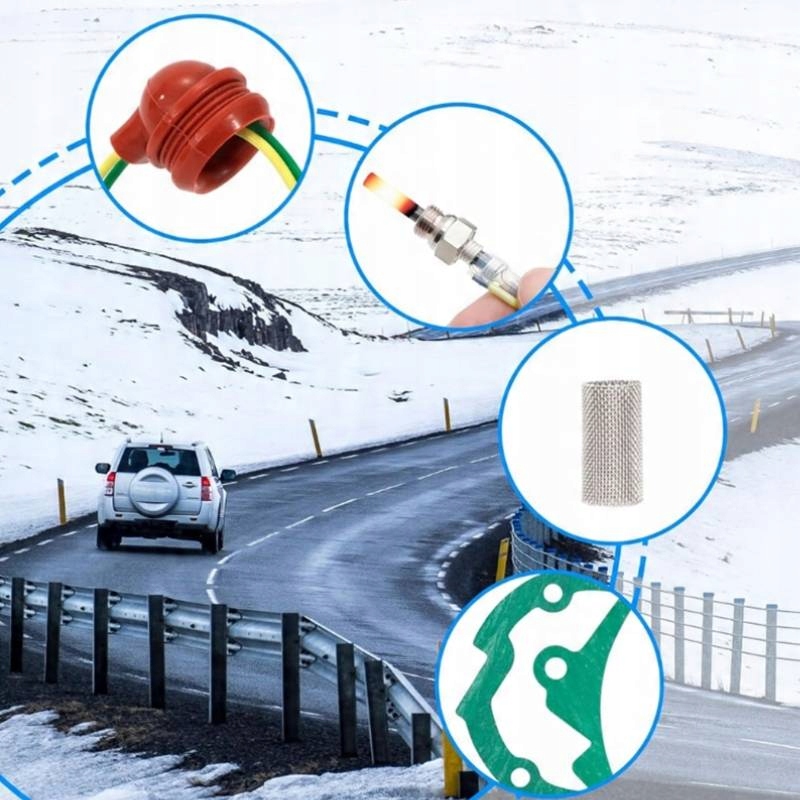 фото №13, Набор свеча накаливания колба сетка do webasto 12v 3kw-8kw