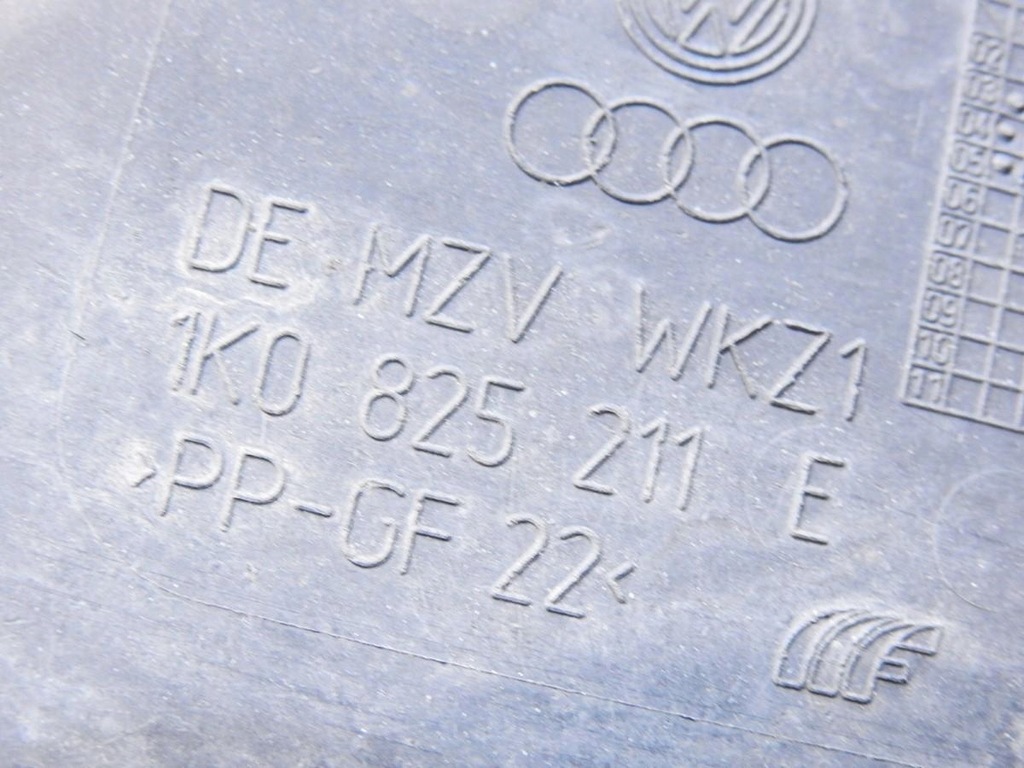 фото №8, Защита подвеска левая vw golf v plus 1k0825211e