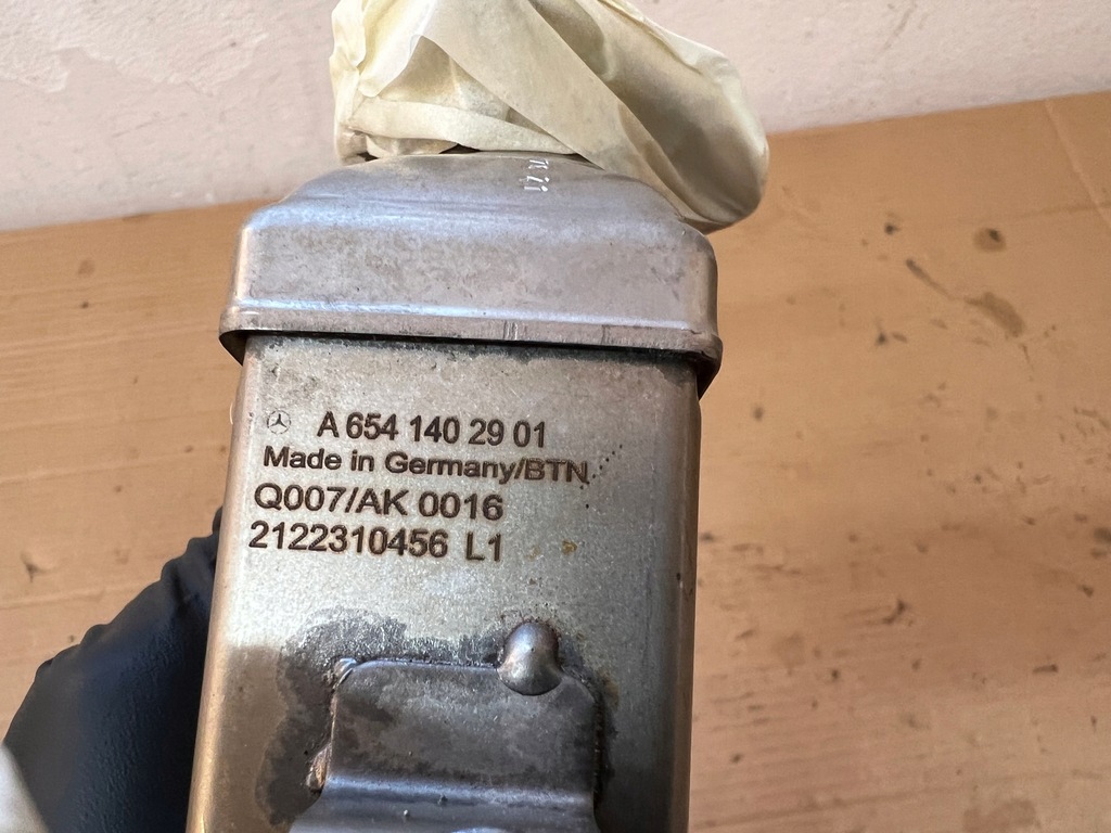 фото №11, Mercedes cla w118 w177 a klasa b 2.0 cdi радиатор выхлопных газов egr оригинал