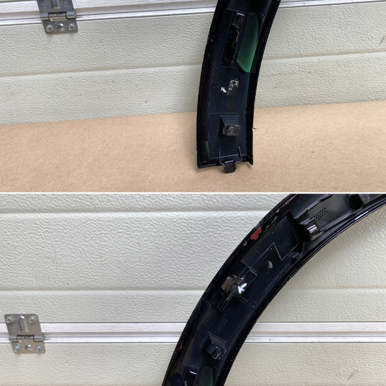 фото №13, Porsche cayenne iii 3 9y3 coupe молдинг крыла левый задняя накладка защита