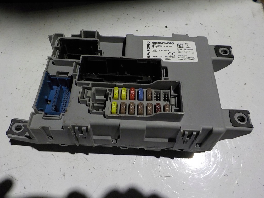 фото №1, Alfa romeo mito модуль bsi uch 00505254560
