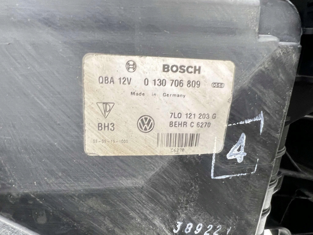 Porsche cayenne s 1 02-07 4.5 v8 усилитель передний ремень передний вентилятор Цена