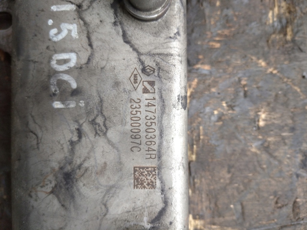 фото №3, Радіатор вихлопних газів 147350364r renault 1.5 dci