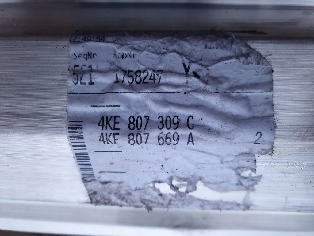 фото №9, Nowa балка задняя audi etron e-tron 4ke 4ke807309