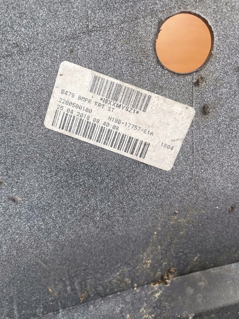 фото №7, Бампер перед ford fiesta mk.8 st-line