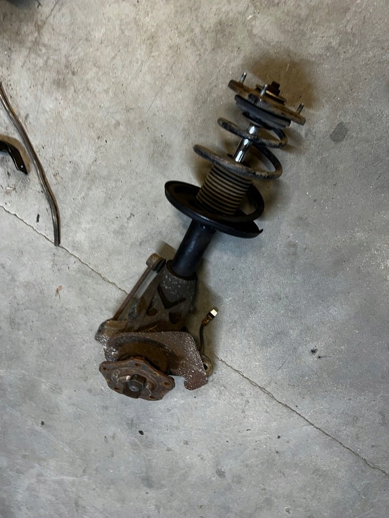 фото №1, Поворотний кулак амортизатор перед правий porsche carrera 911 996 3.4 2wd rwd