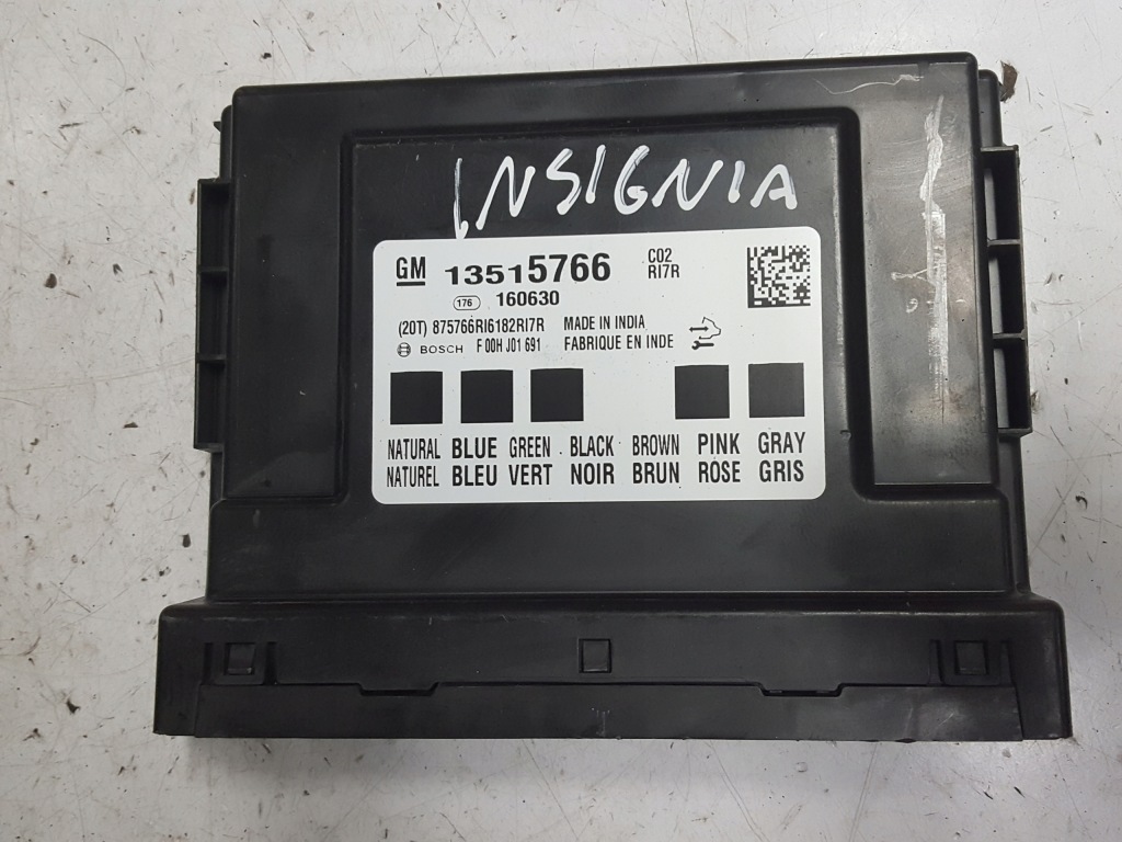 фото №1, Opel insignia i a lift модуль комфорту 13515766