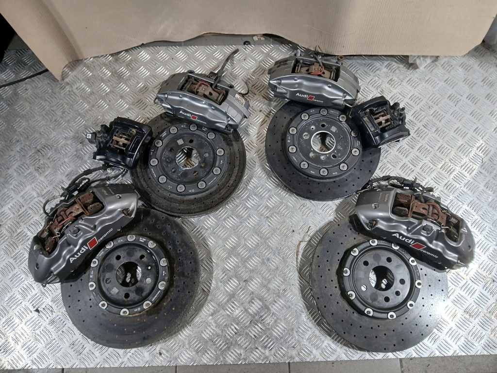 фото №11, Audi r8 4s ceramika тормозные диски керамические карбон 2016-2023