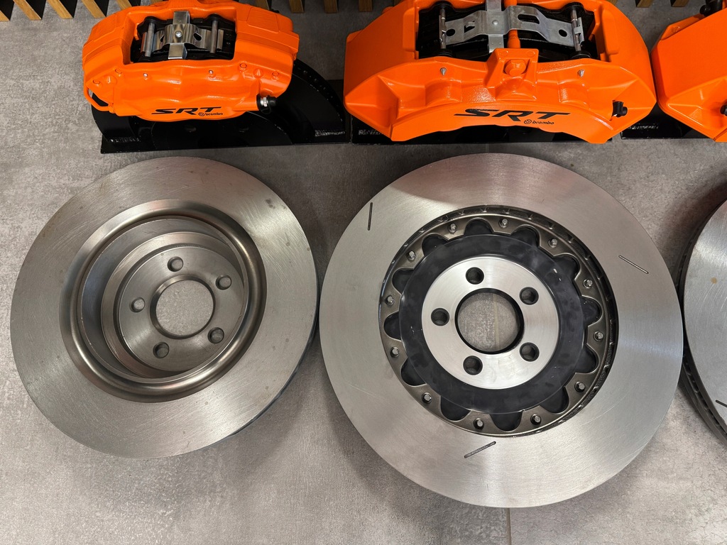 фото №11, Dodge challenger charger widebody супорти brembo + гальмівні диски orange edition