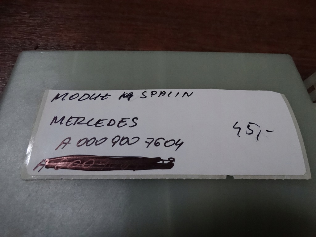 фото №4, Idealny модуль выхлопных газов mercedes 1