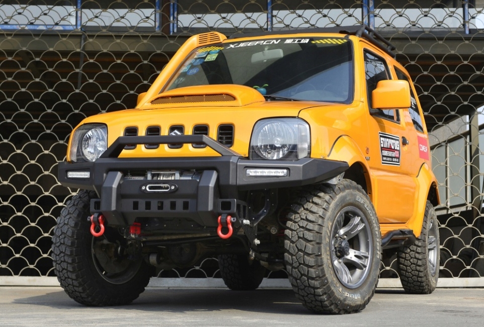 фото №15, Сталевий бампер передній suzuki jimny 1997-2017