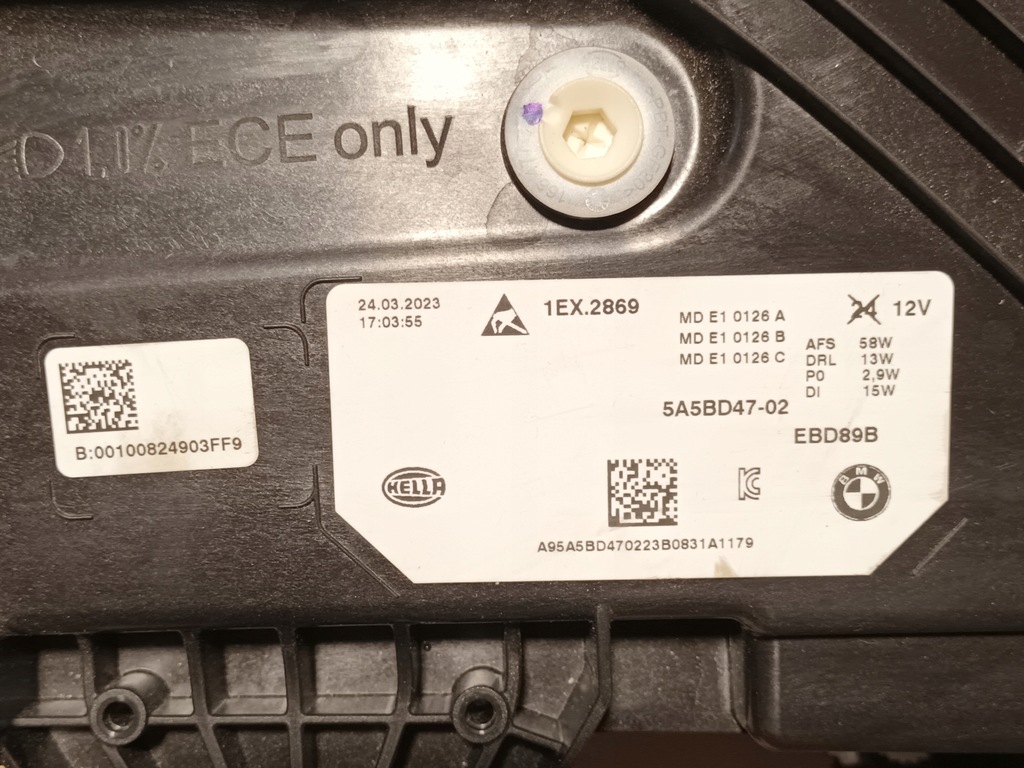 фото №11, Лампа передняя левая bmw x1 u11 перед full led