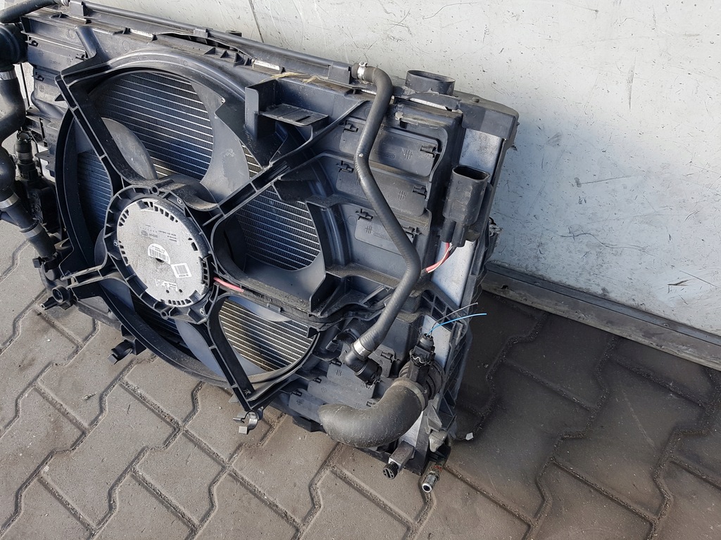 фото №10, Bmw 5 e60 e61 03-06r 2.5 i радіатор вентилятор автоматична коробка передач