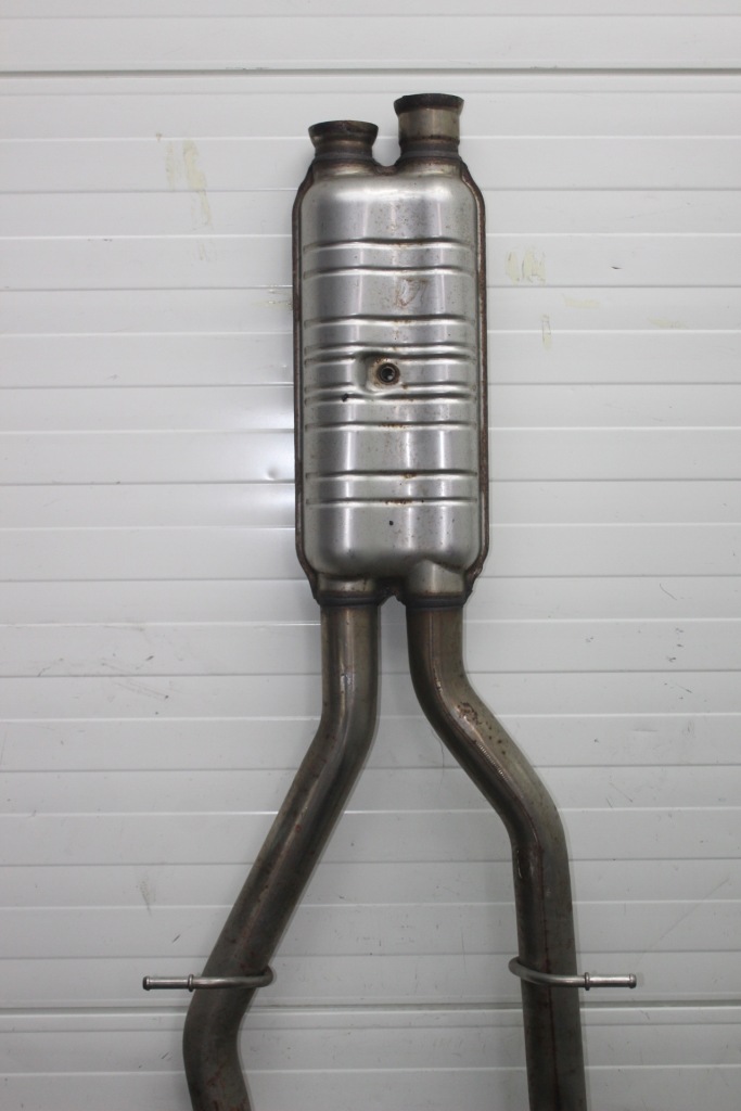 Mercedes cls w218 система випускний гасник a2124910501 глушники кінцеві комплект Оригінал