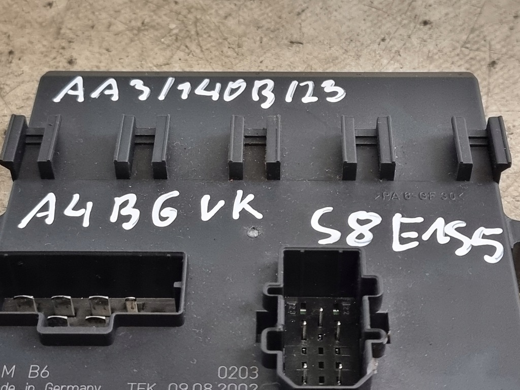 фото №8, Блок керування модуль світла оригінальний номер 8e0907279c audi a4 b6 anglik