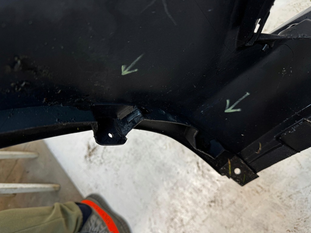 фото №6, Opel zafira c iii lift 16- бампер перед передній 341601492