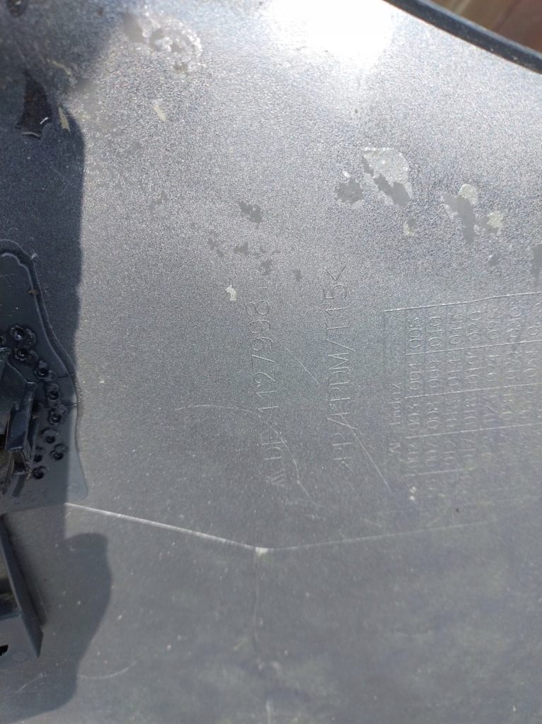 Бампер верхний задняя задний mercedes gla w156 pdc Оригинал