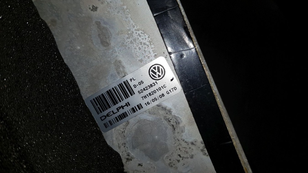 фото №8, Vw transporter t5 multivan випарник радіатор обігрівача кондиціонера