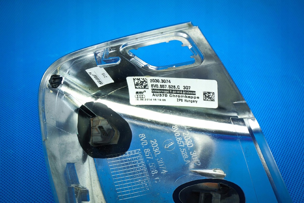 фото №9, Корпус дзеркало зовнішній pr audi s3 8v 8v0857528c 3q7