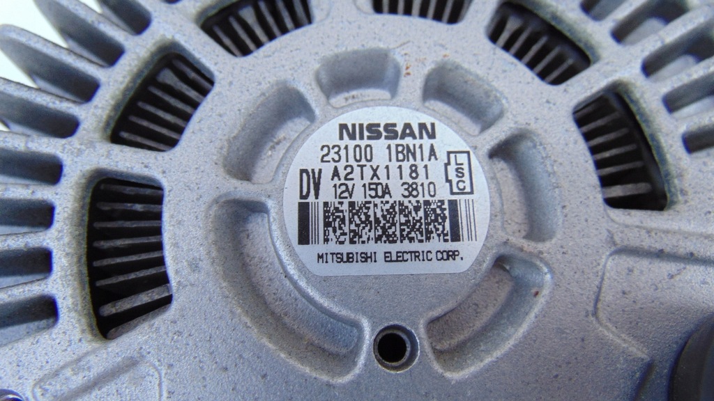 фото №5, Генератор infiniti qx70 fx30d 3.0d 231001bn1a