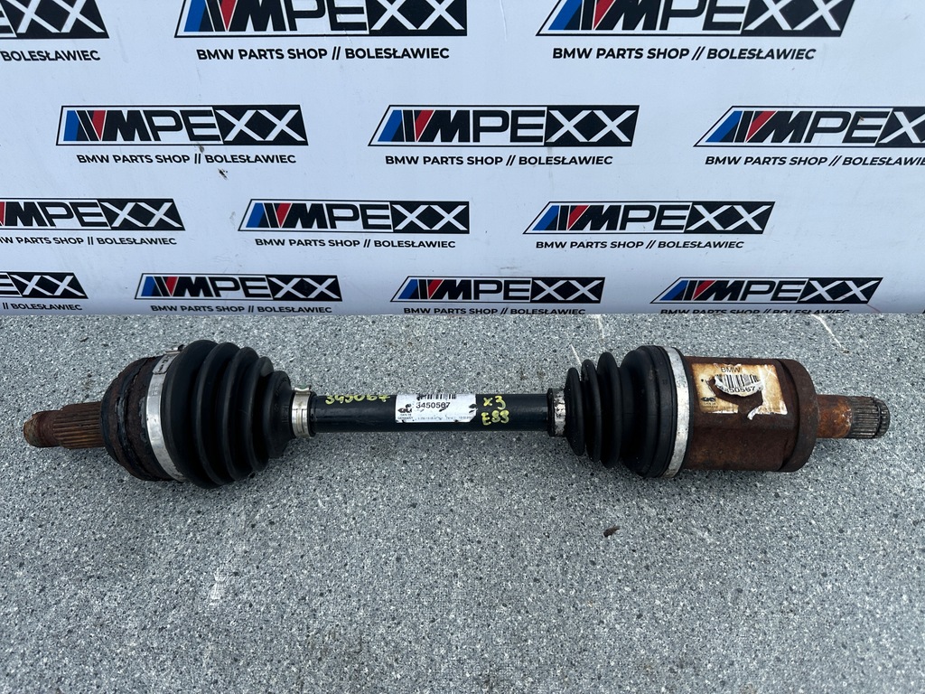фото №1, Bmw x3 e83 приводной вал перед левый xdrive 3450567