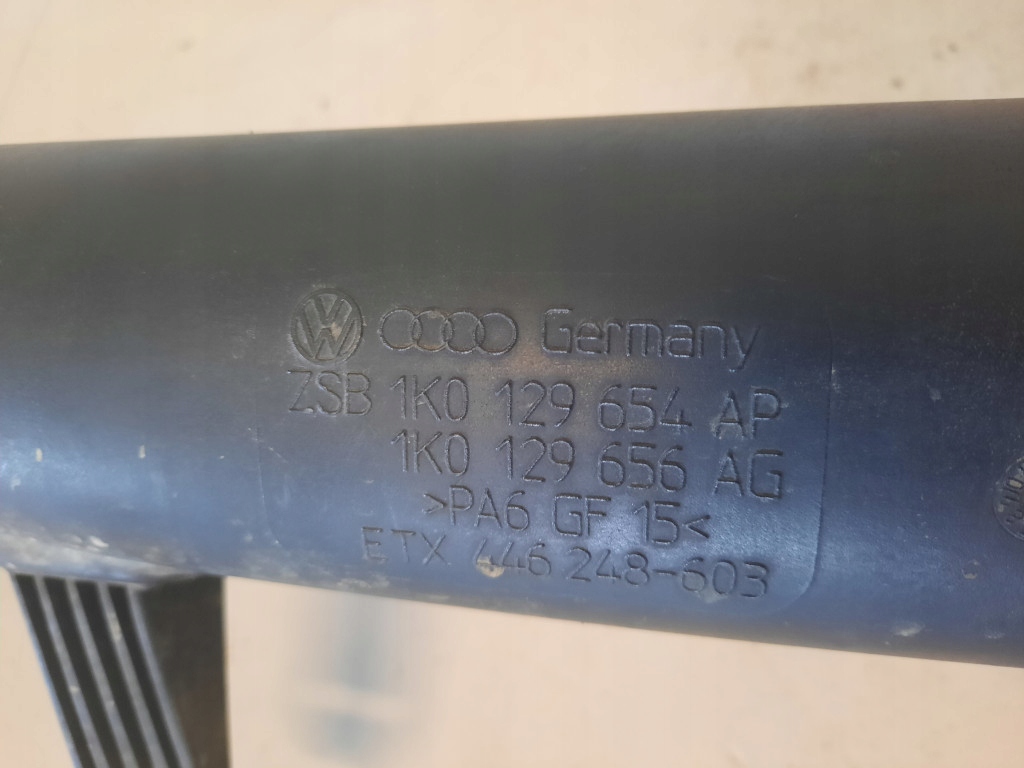 фото №6, Skoda superb ii 2 повітрозабірник повітря труба інтеркулер 1k0129654ap cdaa