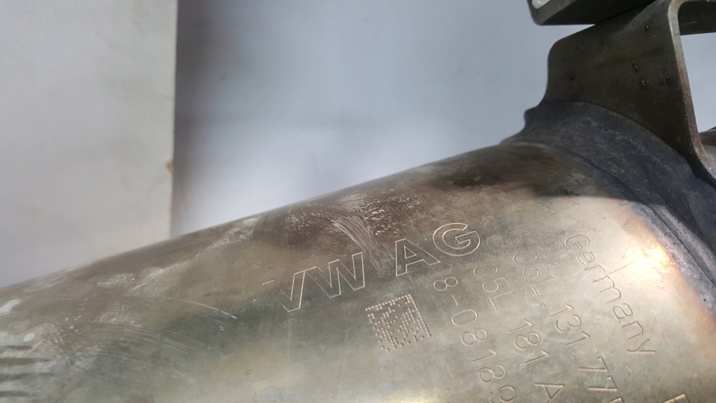 фото №11, Фільтр часток твердих dpf-- audi a4 b9 a5 a6 c8 a7 05l131765k демонтаж