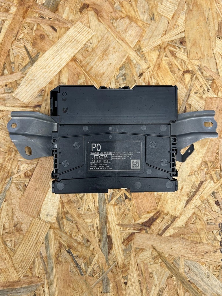 фото №3, Toyota prius prime plug-in telephone transciever module 86740-47101