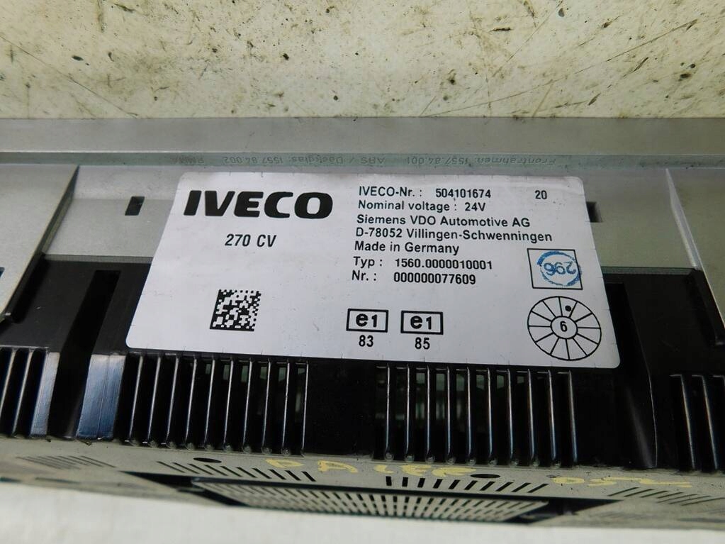 фото №8, Iveco stralis 260 2005r лічильник прилади 504101674