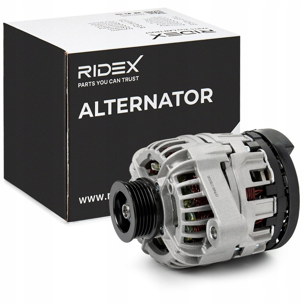 фото №1, Ridex 4g1459 генератор генератор 90a 12v do smart fortwo coupe 451