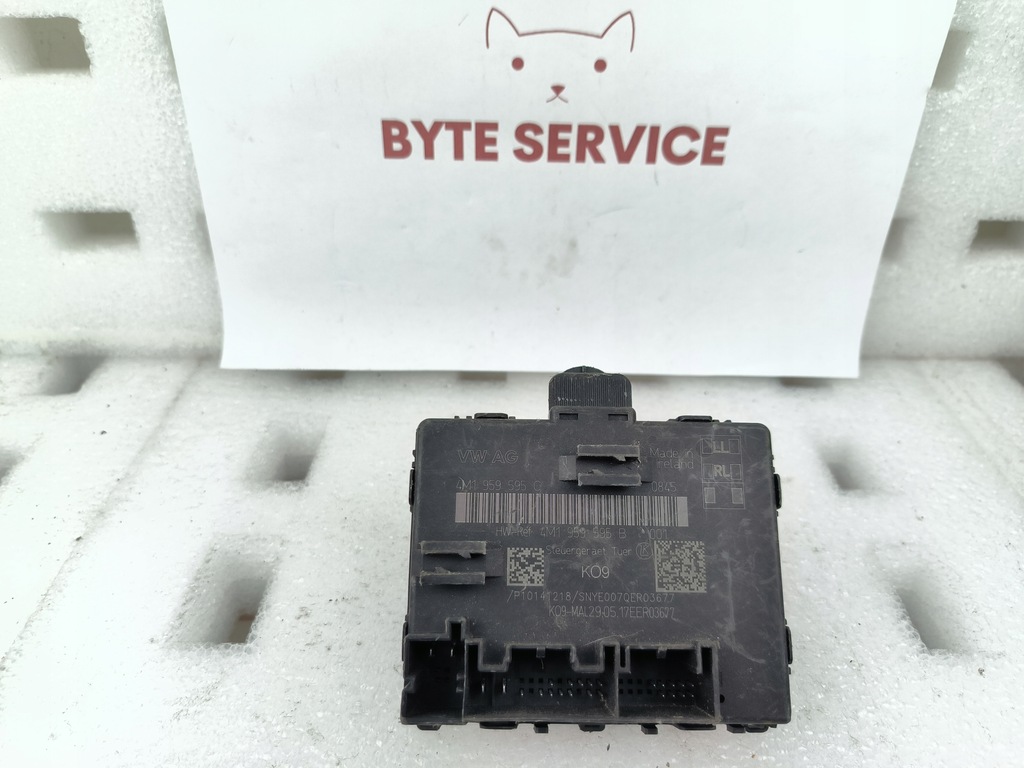 фото №1, Vw ag блок управления модуль дверь 4m1959595c