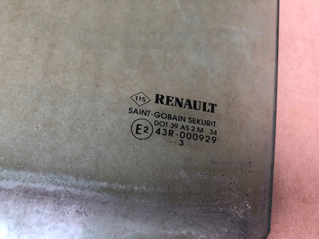 фото №2, Ліва передня скло бічна двері renault espace iv