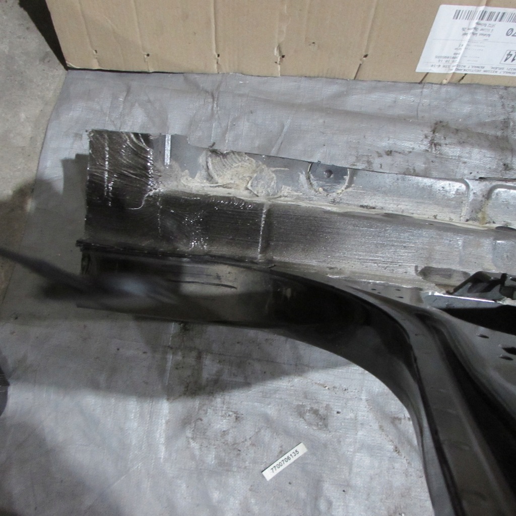 фото №7, Nissan leaf ii ze1 порог правый обшивка