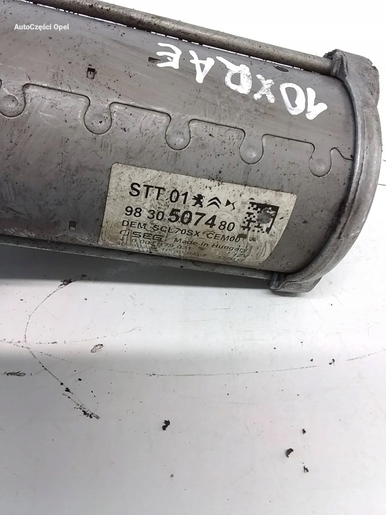 Opel mokka b 1.2t 10xrae стартер 9830507480 в Україні