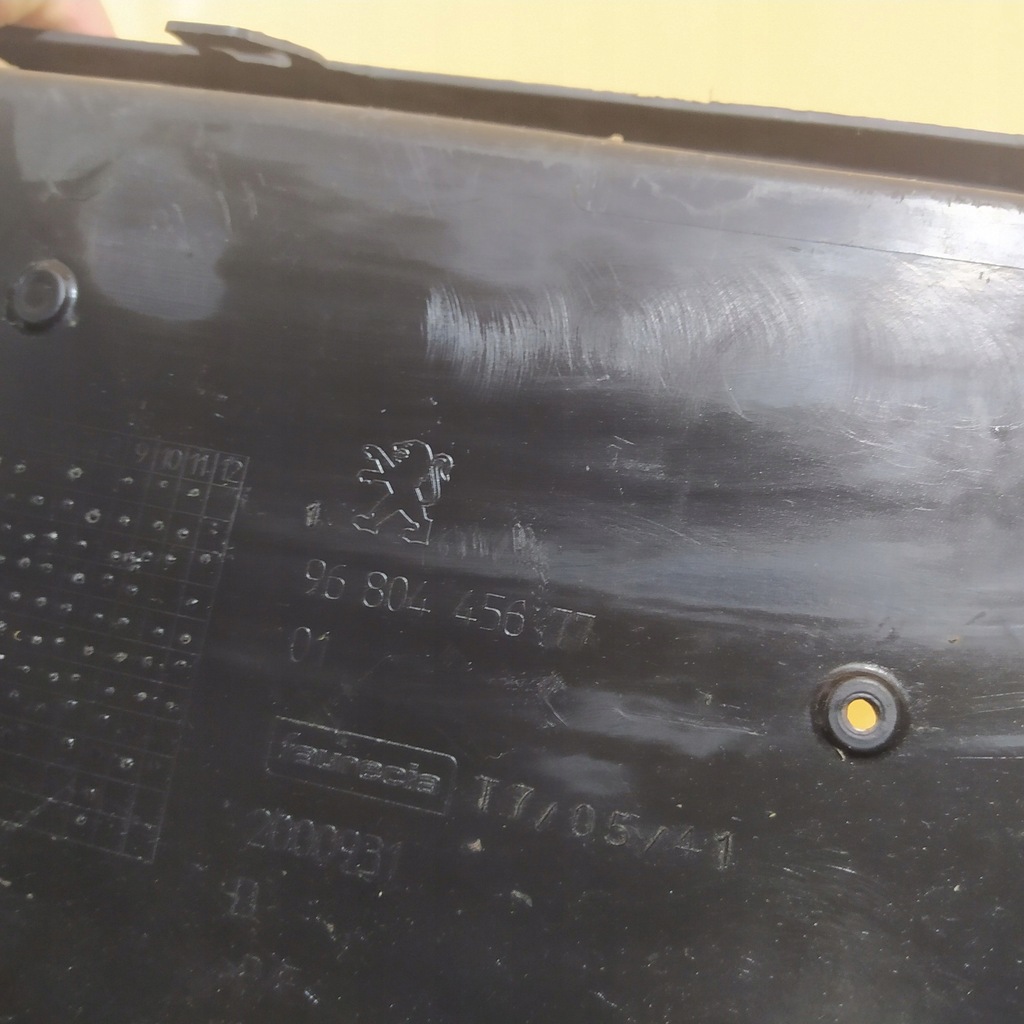 фото №12, Диффузор накладка бампера задняя peugeot 308 t7 lift