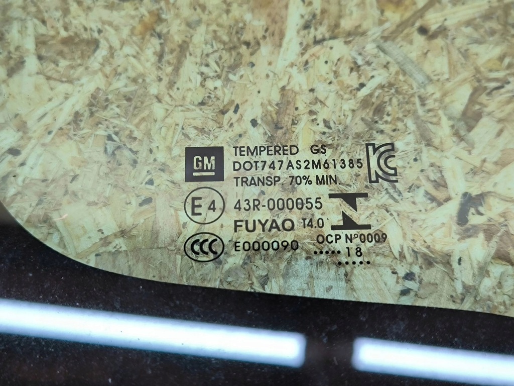 фото №6, Chevrolet bolt 2018 правая сторона стекло передняя кузовная треугольное