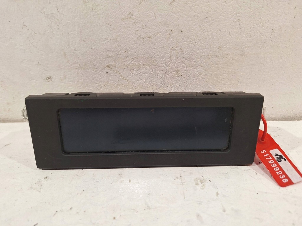 фото №1, Дисплей монитор радио 98037778xt citroen c3 ii lift 12-