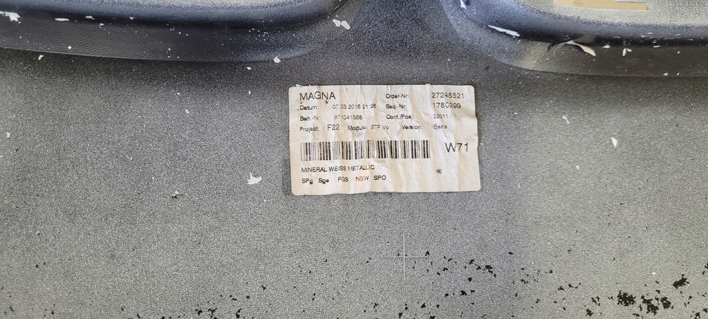 фото №12, Bmw 2 f22 f23 бампер перед передний 2013-2021r