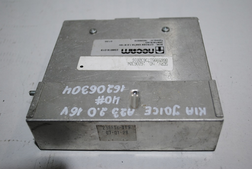 фото №7, Бортовой компьютер двигателя kia joice 2.0 16v 16206304