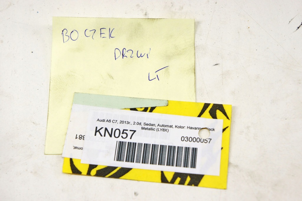 фото №7, Kn057 audi a6 c7 обшивка дверь левый задняя sedan